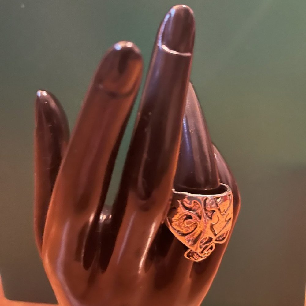 Bikers Skull Ring 2 size 10